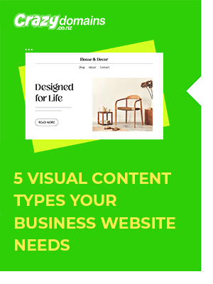 website visual content types
